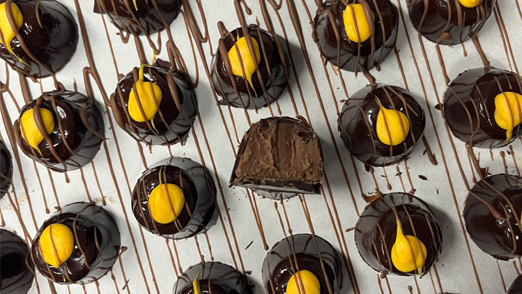 Bananas Foster Truffle Web