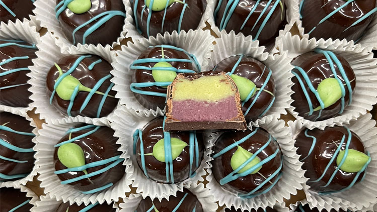 Blueberry Matcha Truffle Web